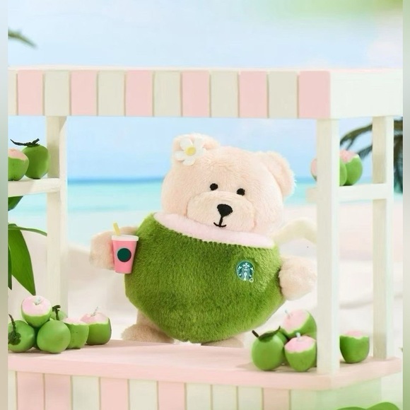 Starbucks Accessories - Starbucks China "Autumn Coconut" Bearista Keychain